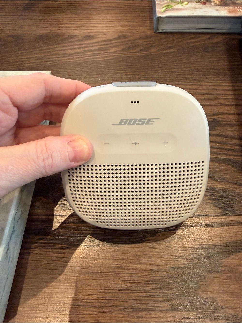 Bose SoundLink Micro Bluetooth Speaker: Waterproof with Mic - in White Smoke